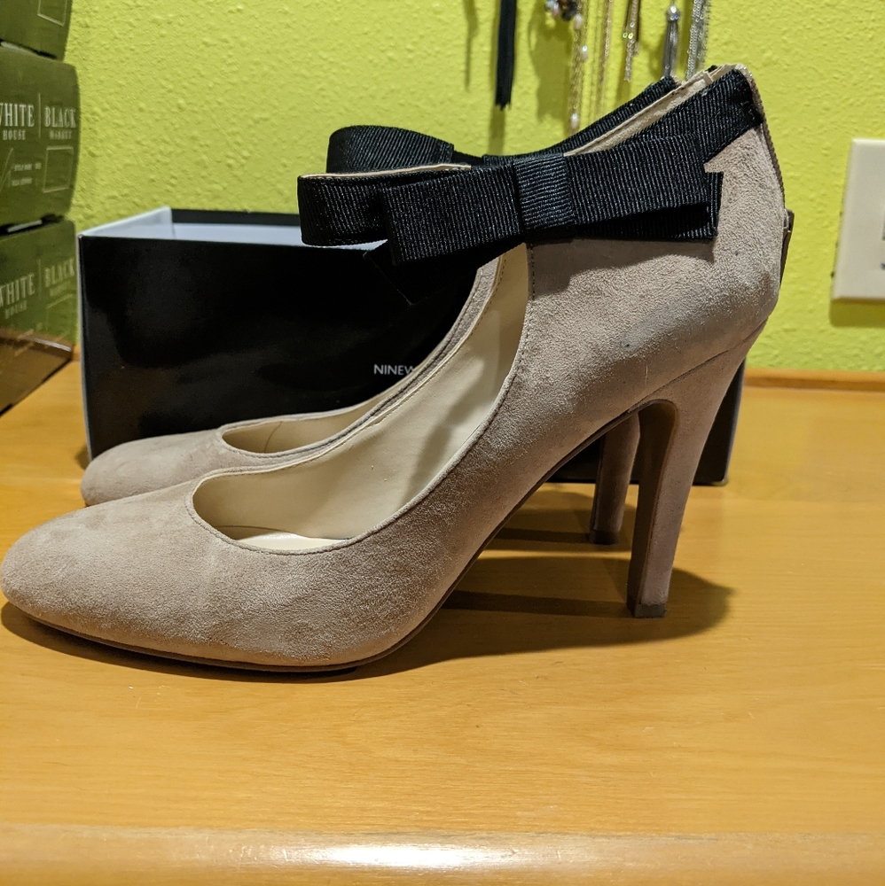Buff heels